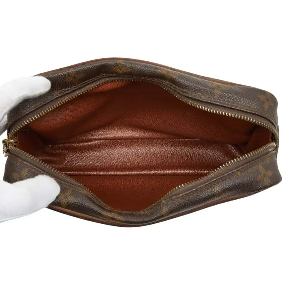 LOUIS VUITTON Authentic Brown Monogram Leather Bag